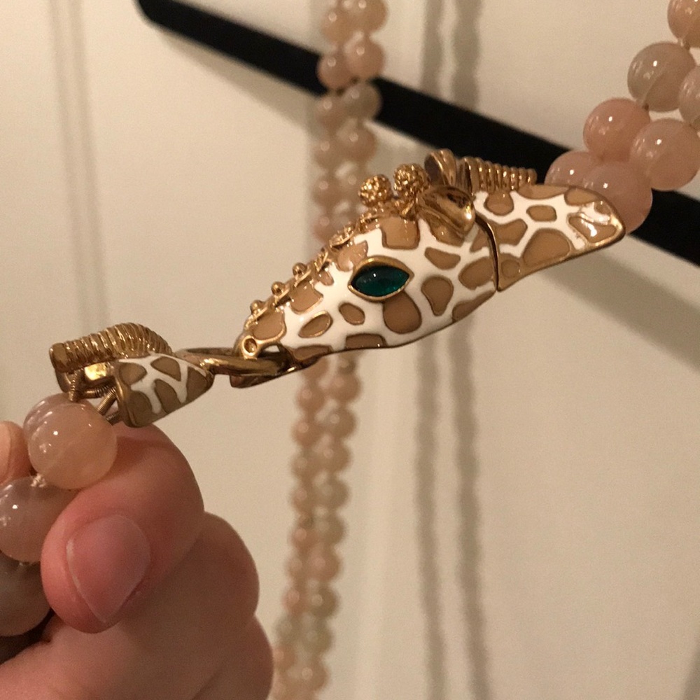 GORGEOUS J. Crew Giraffe Statement Necklace!
